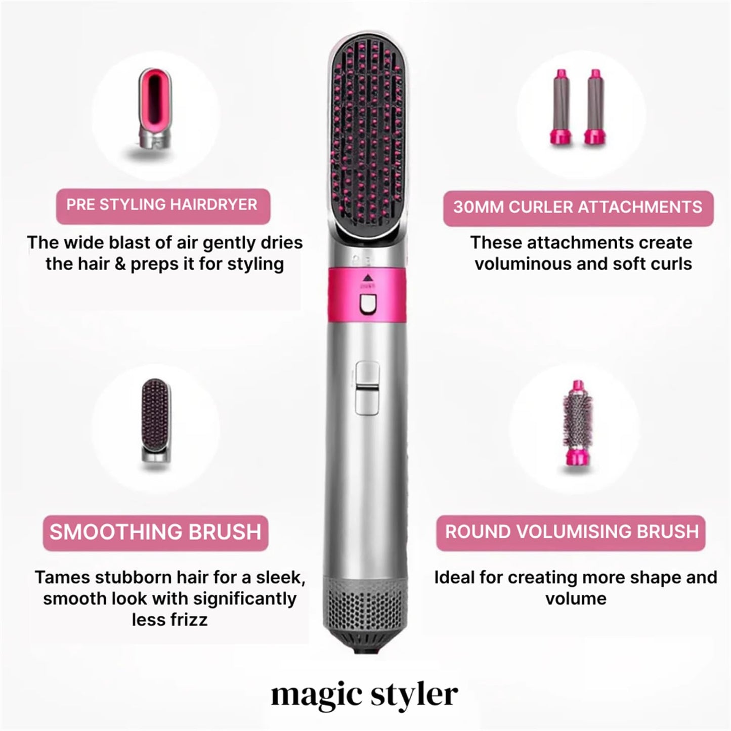 Evo Style™ 5 In 1 Hair Styler