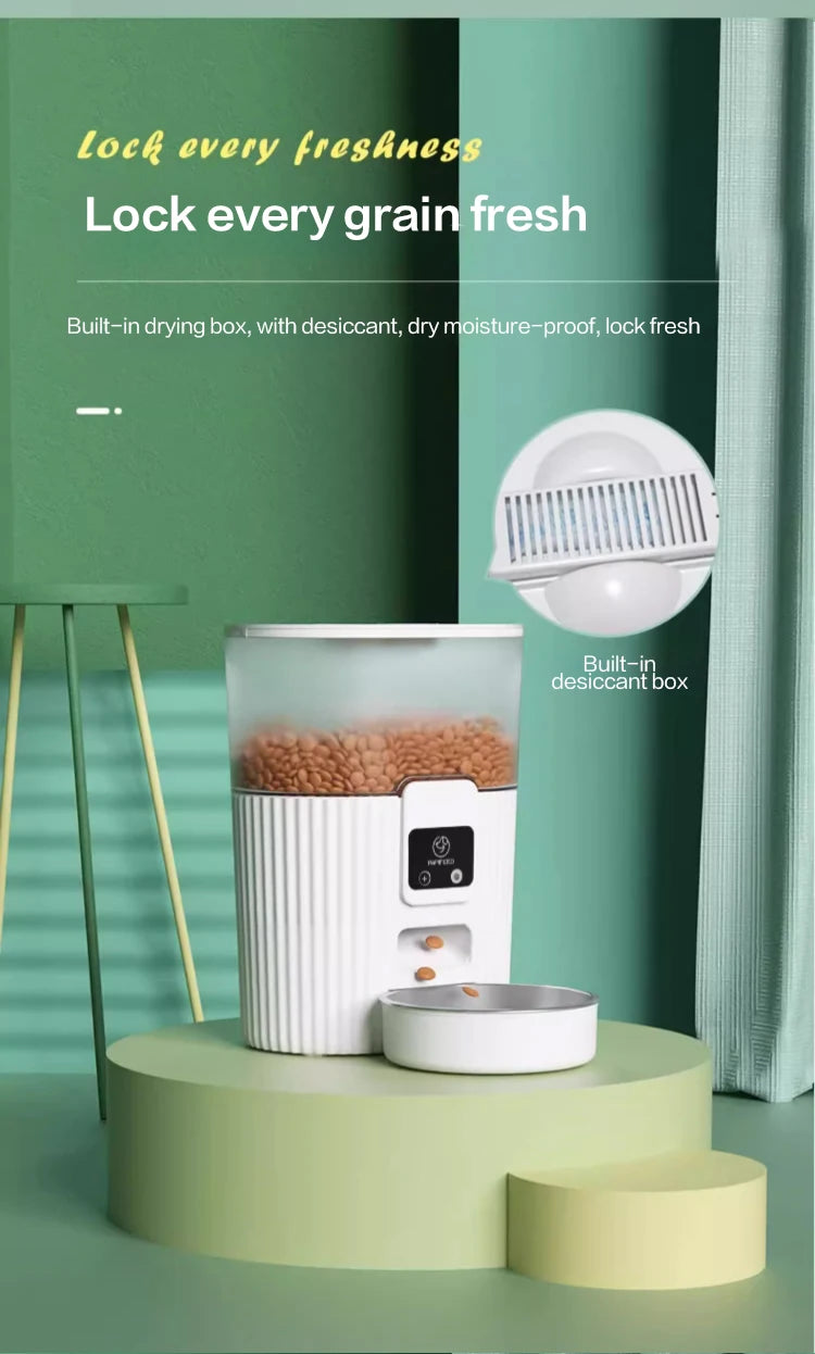 PAPIFEED automatic pet feeder with wifi