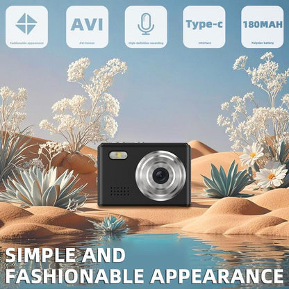 Mini Camera,Stylish and Innovative Design,Supports AVI Video Format,Enables HD and 1080P Video Recording, Compatible with up to 128GB TF Memory Cards.